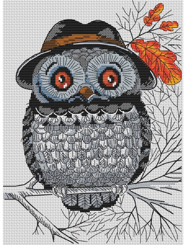 Набор для вышивания «Мистер Сова» | Белоснежка