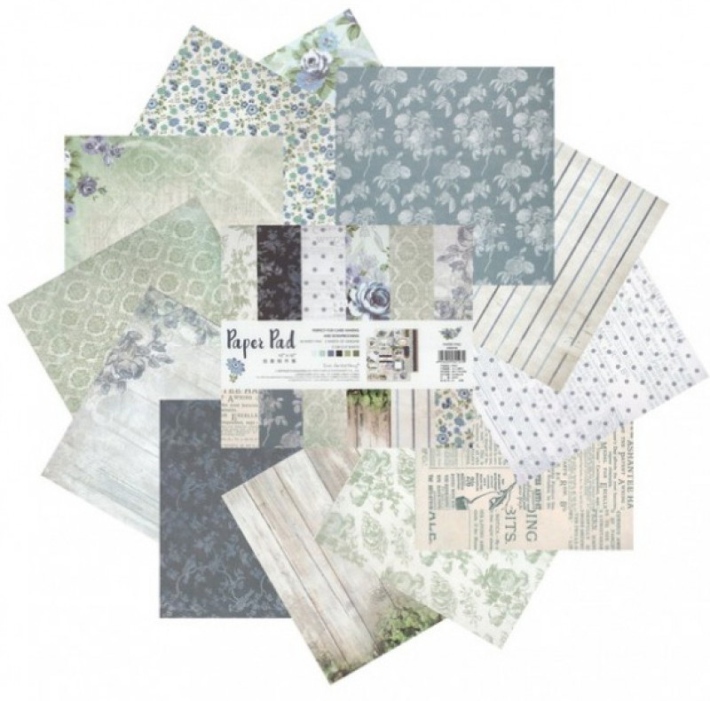 Набор бумаги для скрапбукинга «Лиловый букет» | Perfect Craft