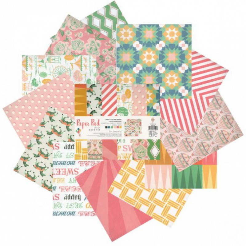 Набор бумаги для скрапбукинга «Коктейль» | Perfect Craft
