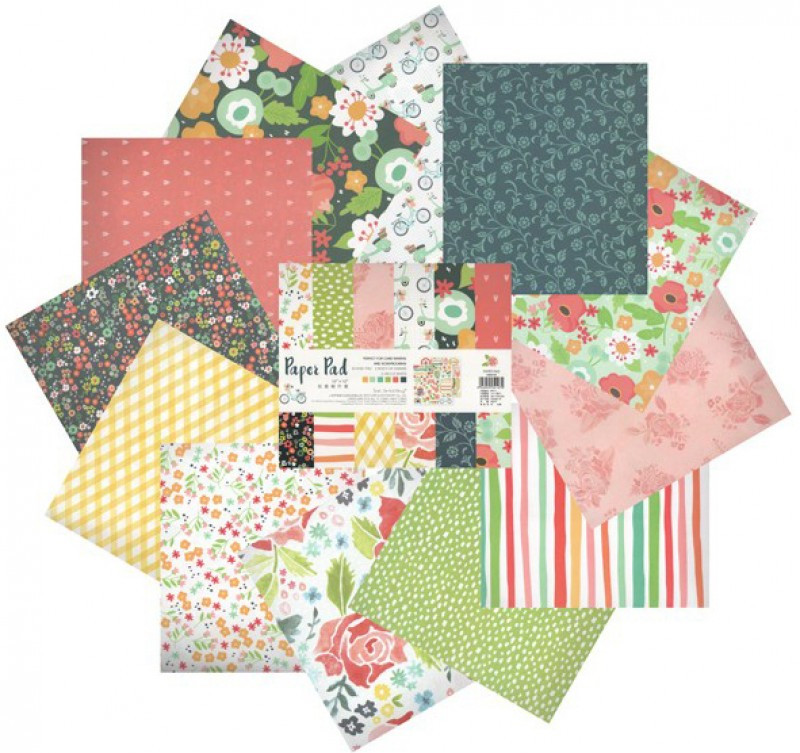 Набор бумаги для скрапбукинга «Кантри» | Perfect Craft