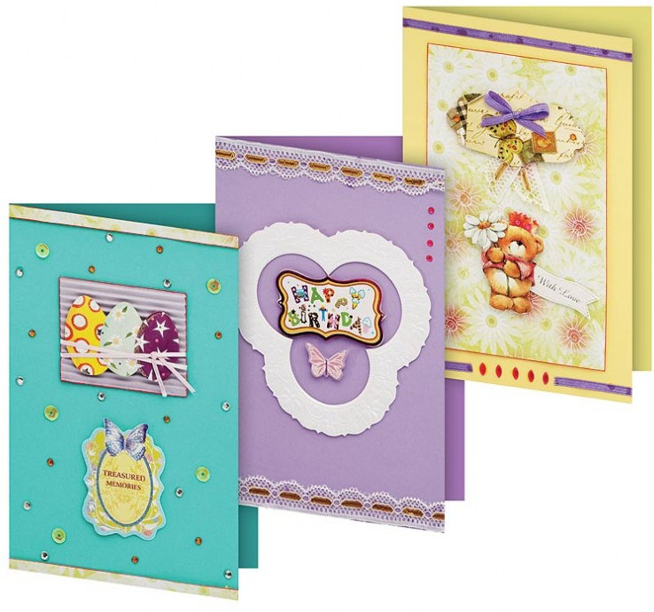 Набор для создания открыток «Сувенир» | Белоснежка