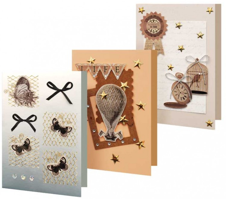 Набор для создания открыток «Вояж» | Белоснежка