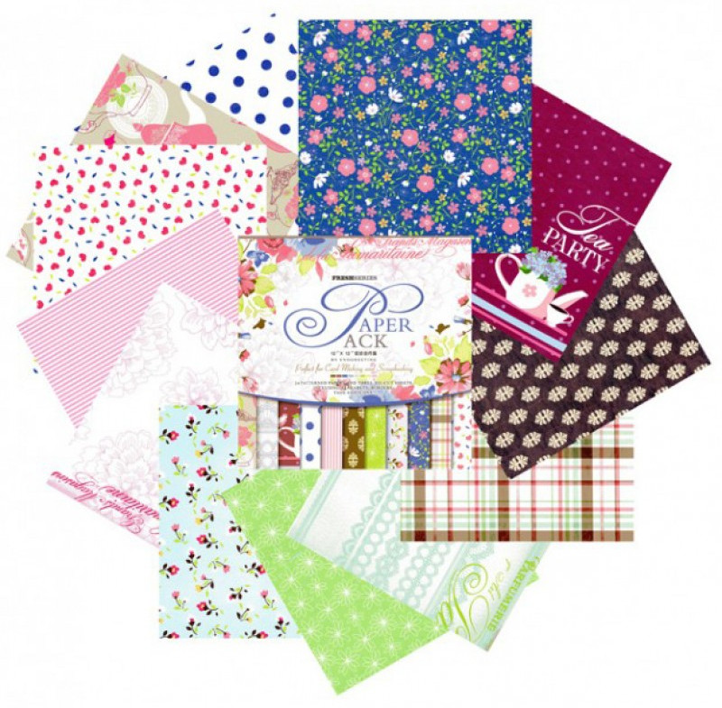 Набор бумаги для скрапбукинга «Свежесть» | Perfect Craft