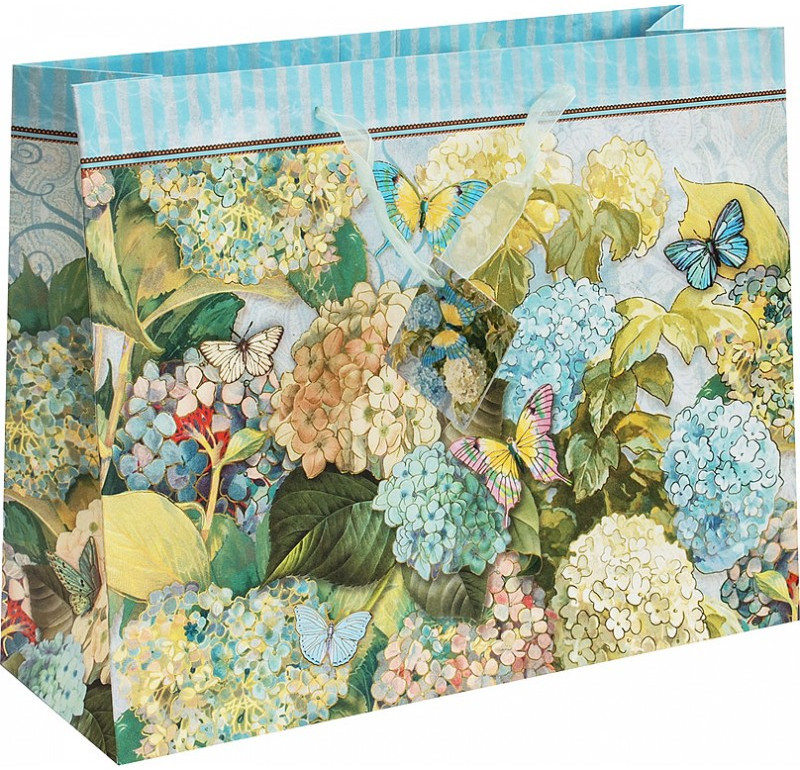 Пакет подарочный «Очаровательная гортензия» | Фэнтази | Perfect Craft