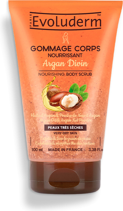 Скраб для тела питательный с маслом арганы | Evoluderm