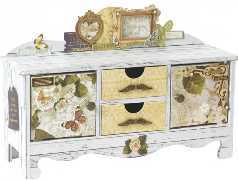 Заготовка для декорирования «Буфет с ящичками» | Белоснежка