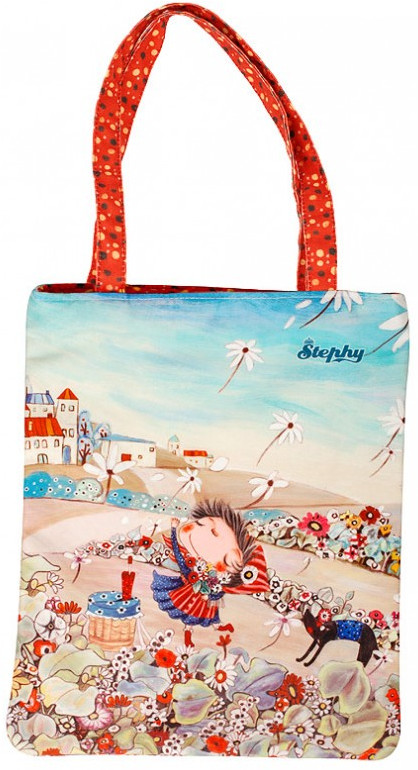 Сумка-шоппер «Большое счастье» | Miss Kiss