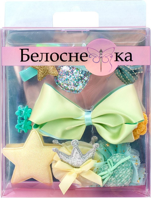 Набор заколок для волос «Золушка» | Белоснежка