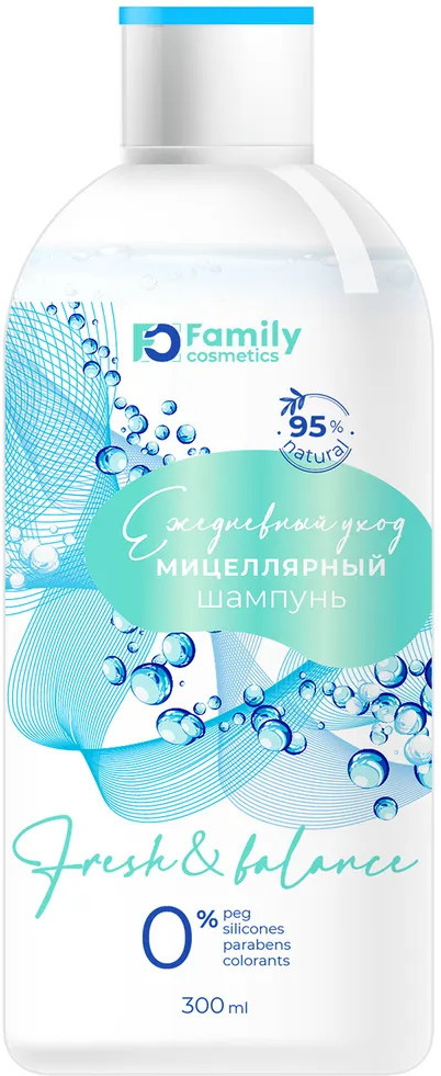 Шампунь для волос мицеллярный «Ежедневный уход» | Мицеллярная | Vilsen