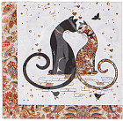 Набор салфеток бумажных «Парижские коты»