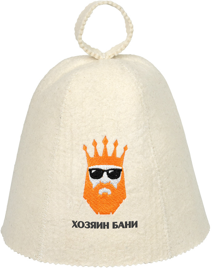 Шапка банная «Хозяин бани» | Банные штучки