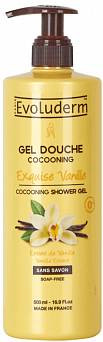 Гель для душа с экстрактом ванили | Evoluderm