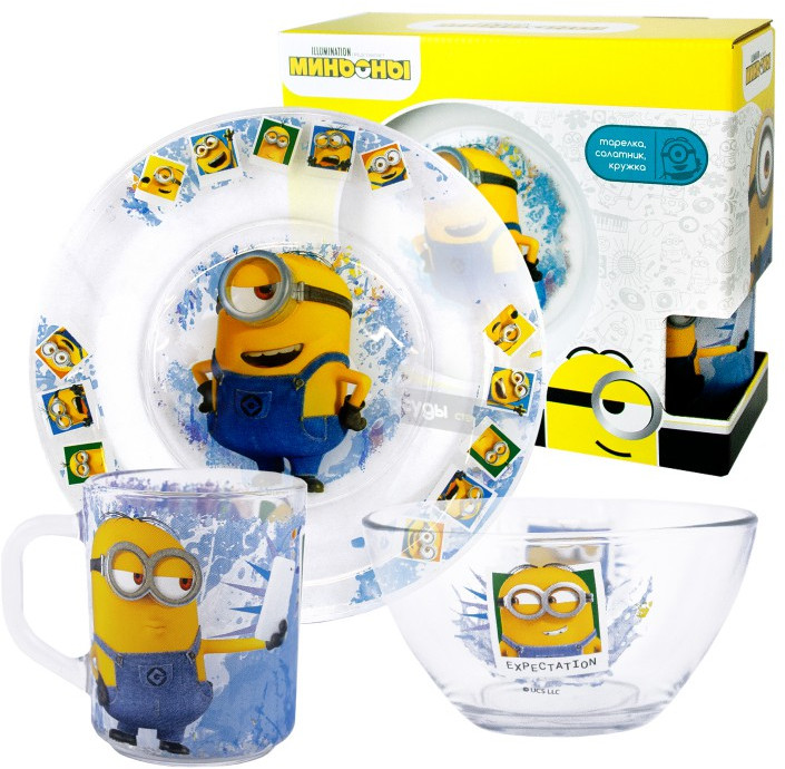Набор посуды «Селфи» | Миньоны | ND Play