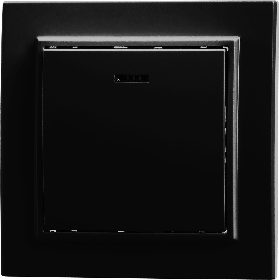 Выключатель одноклавишный c индикатором | Эрна | Stekker