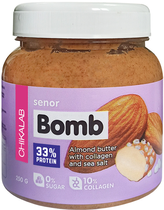 Паста миндальная с морской солью | Chikalab