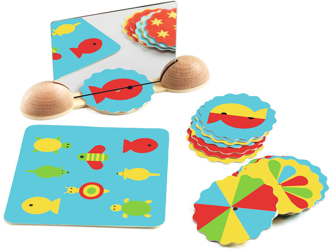 Конструктор «Найди отражение. Картинки» | Djeco