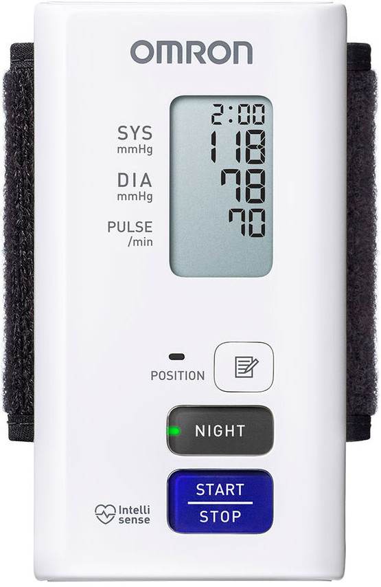 Тонометр автоматический на запястье OMRON NightView HEM-9601T-E3 | OMRON