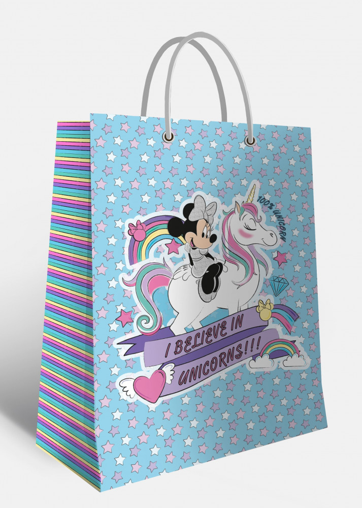 Пакет подарочный «Минни с единорогом» | Минни и Микки Маус | ND Play
