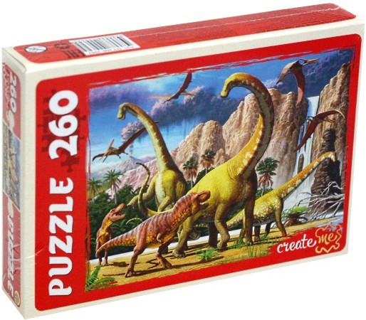 Пазл «Мир динозавров» | Create me | Рыжий кот