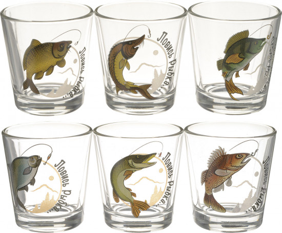 Набор стопок «Рыбалка»