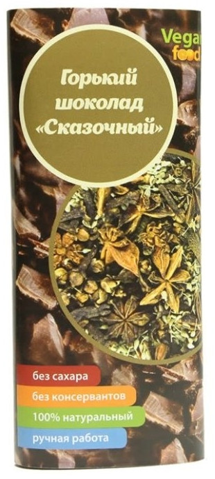 Шоколад горький «Сказочный» | Vegan food