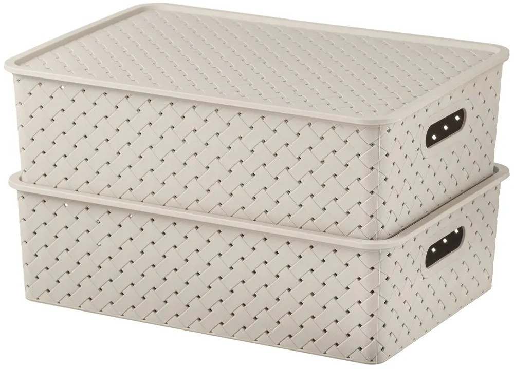 Корзинка с крышкой «Береста» | Береста | El Casa