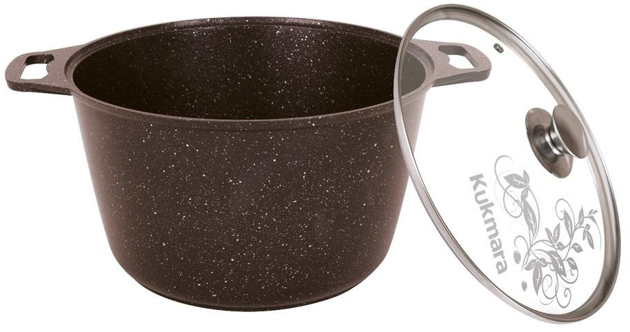 Кастрюля с крышкой «Мраморная» | Kukmara
