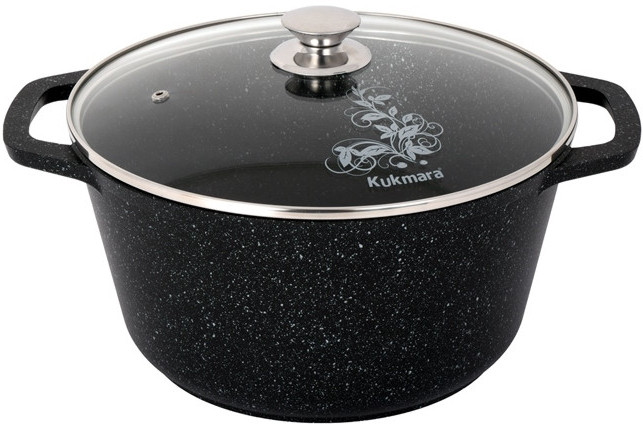 Кастрюля с крышкой «Мраморная» | Kukmara