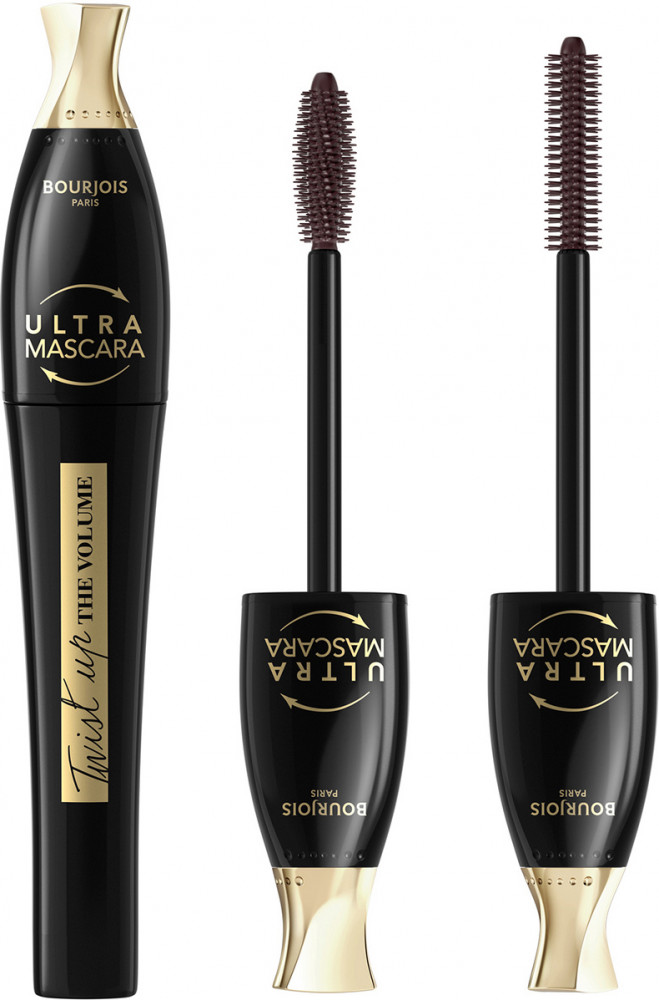 Тушь для ресниц «Twist Up the Volume Ultra Mascara 2в1», оттенок 002 ultra brown | Bourjois