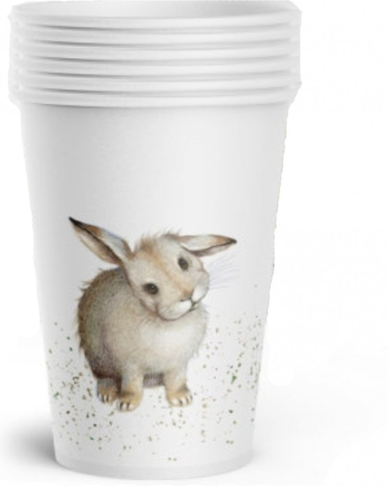 Набор стаканов одноразовых «Кролик» | Наглая рыжая морда | PrioritY