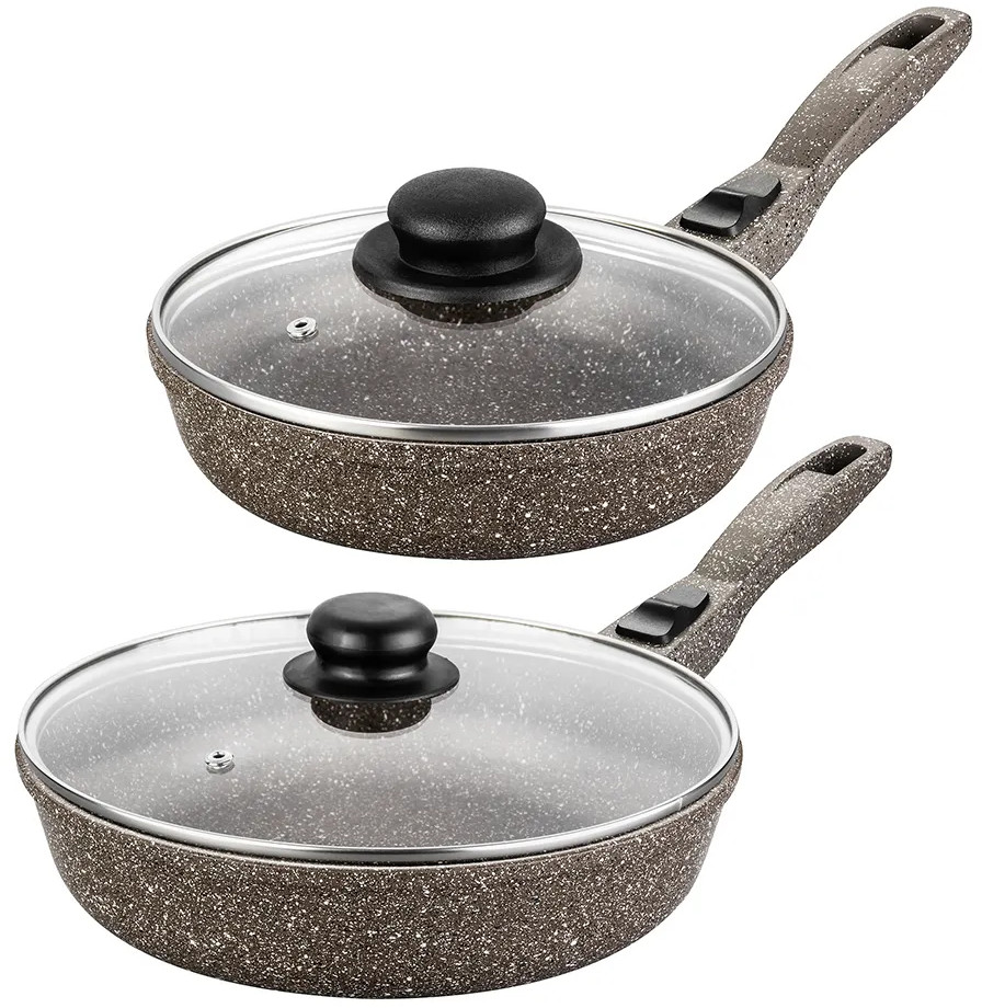 Набор сковород «Коричневый опал» | Гармония вкуса | Elan Gallery