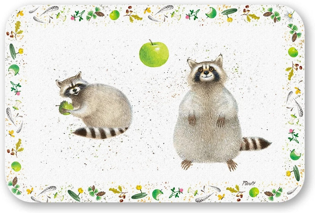 Салфетка сервировочная «Енот» | Наглая рыжая морда | PrioritY