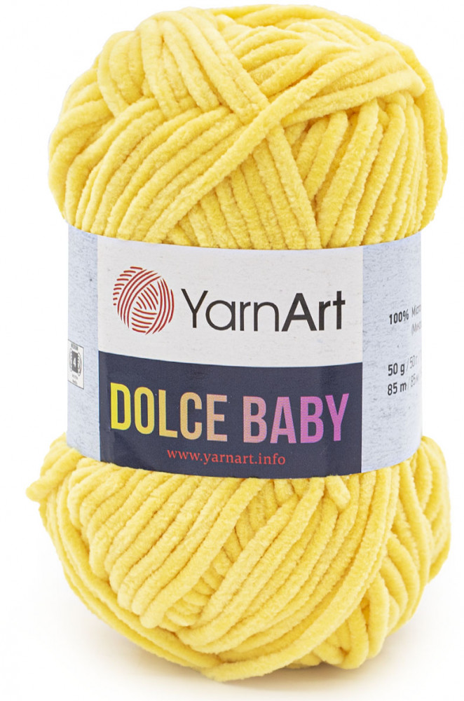 Пряжа для вязания «Dolce Baby», 761 Лимон | YarnArt