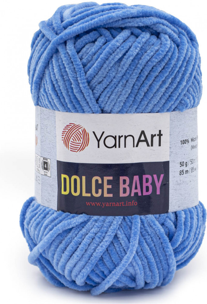 Пряжа для вязания «Dolce Baby», 777 Темно-голубой | YarnArt