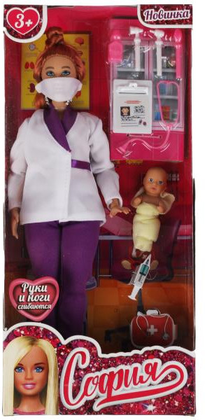 Кукла «София педиатр» | София и Алекс | Карапуз