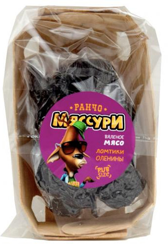 Мясо вяленое оленины | Ранчо Мяссури