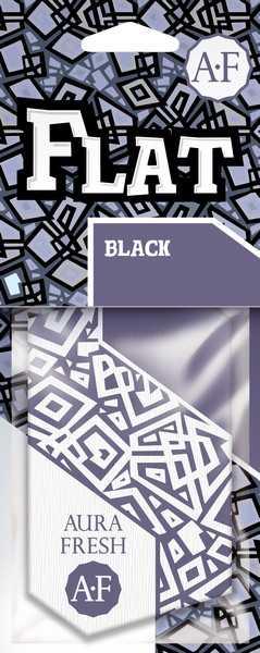 Ароматизатор подвесной «Black» | Flat | Aura fresh