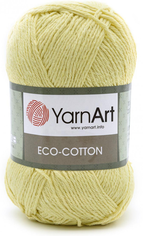 Пряжа для вязания «Eco Cotton», 778 Лимонный | YarnArt