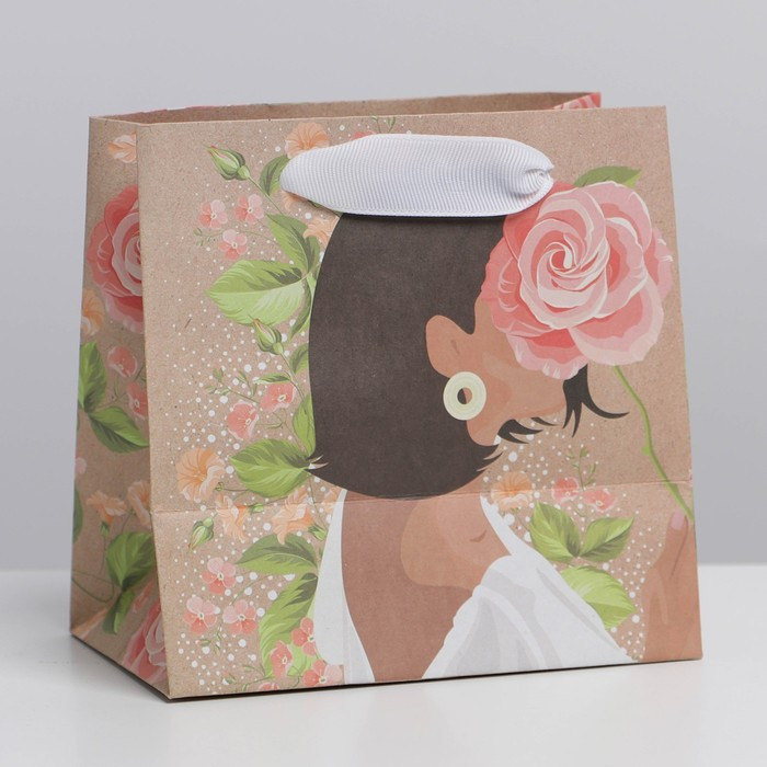 Пакет подарочный «Lovely» | Girl style | Дарите Счастье