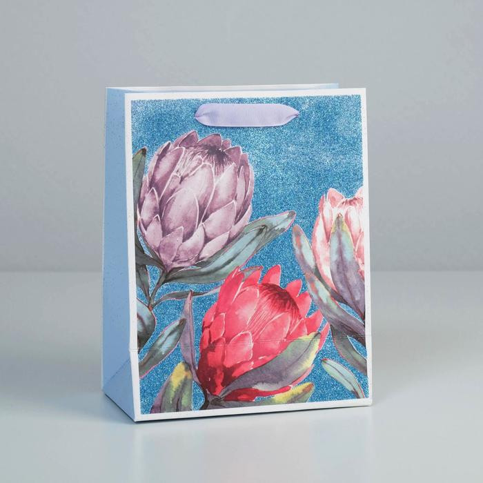 Пакет подарочный «With love» | 8 Марта | Дарите Счастье