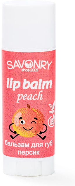 Бальзам для губ с ароматом персика | Savonry