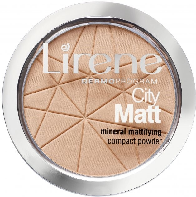 Пудра для лица минеральная матирующая, оттенок 02 Натуральный | Lirene