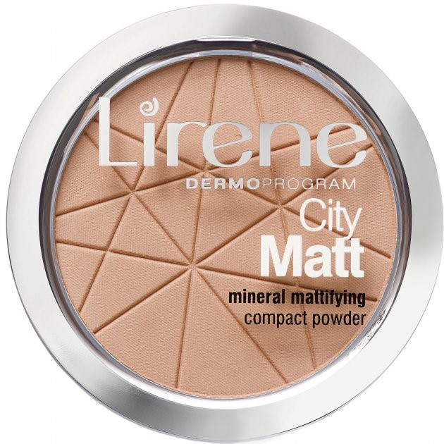 Пудра для лица минеральная матирующая, оттенок 03 Бежевый | Lirene