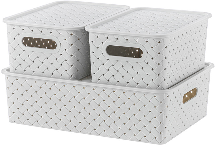 Набор корзинок с крышками «Береста» | Береста | El Casa