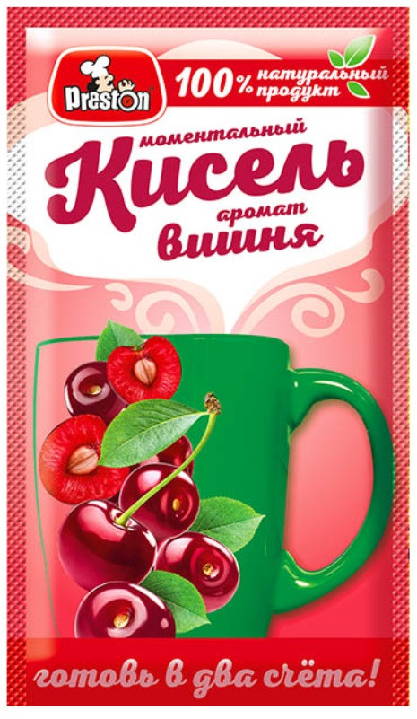 Кисель со вкусом вишни | Preston