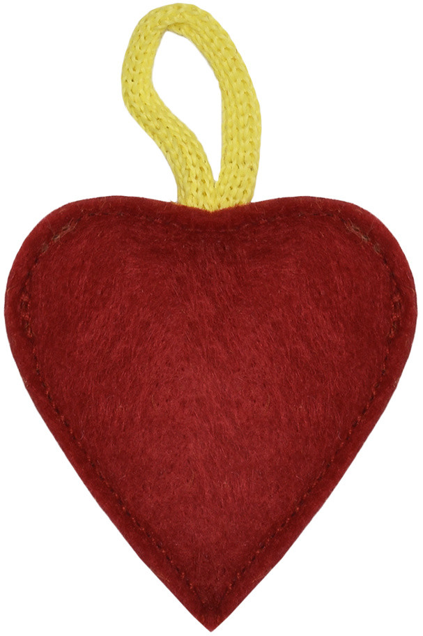 Игрушка для кошек с кошачьей мятой «Сердечко» | Petshop