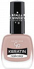 Лак для ногтей «Keratin fall&winter collection», оттенок 201