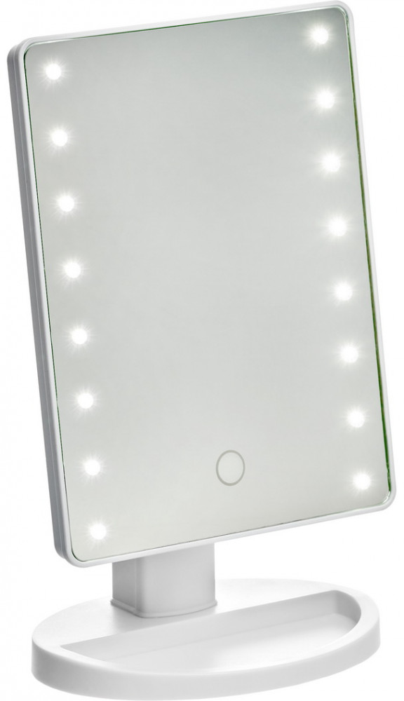 Зеркало настольное с LED подсветкой для макияжа | Bradex
