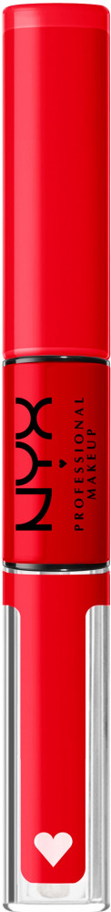 Помада-блеск для губ «Shine loud», тон 17 Rebel in red | NYX