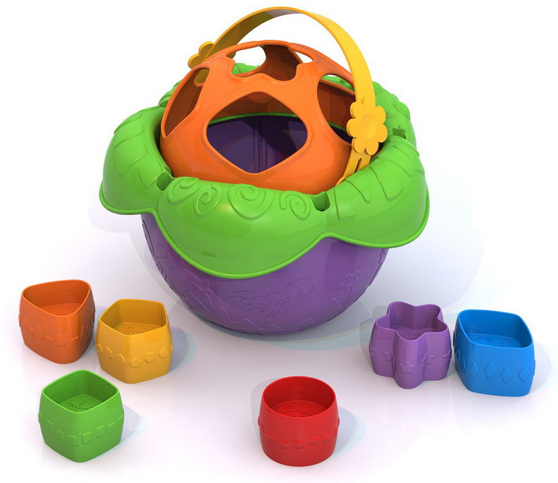 Сортер «Ведро Цветочек» | Нордпласт